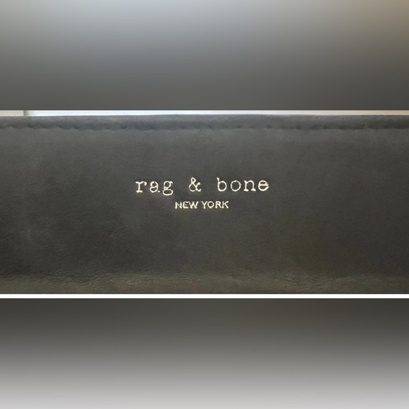 Rag & Bone Leather Black Pilot Handbag Crossbody Bag New - Picture 6 of 15